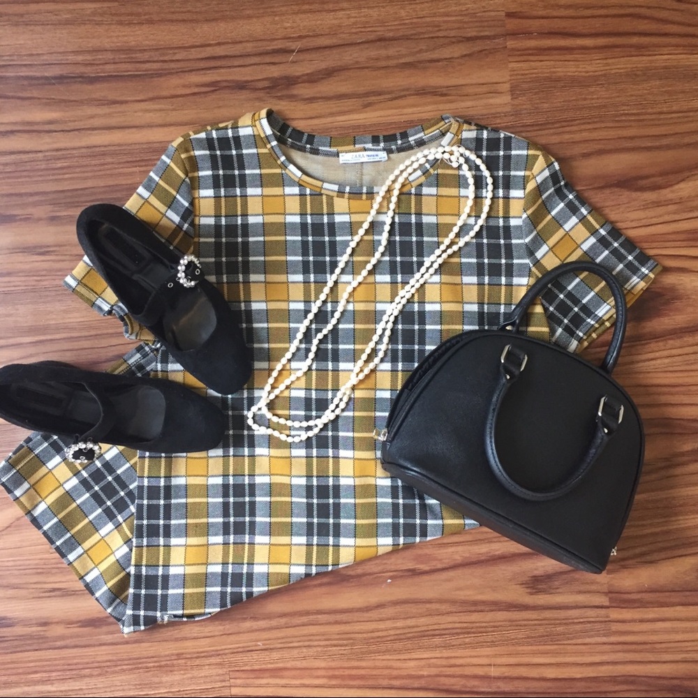 Zara Plaid Dress